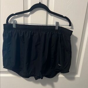 Nike Black Athletic Shorts Lightweight Performance